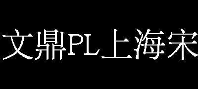 文鼎PL细上海宋
